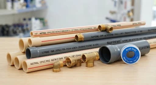 CPVC, PVC & GI