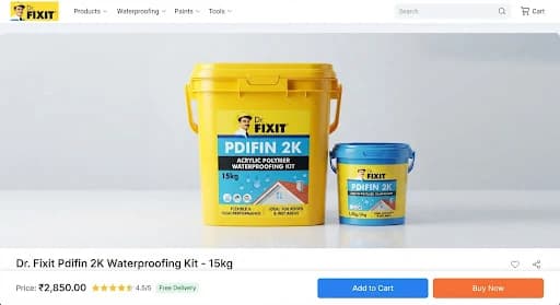DR. FIXIT PIDIFIN 2K 15KG